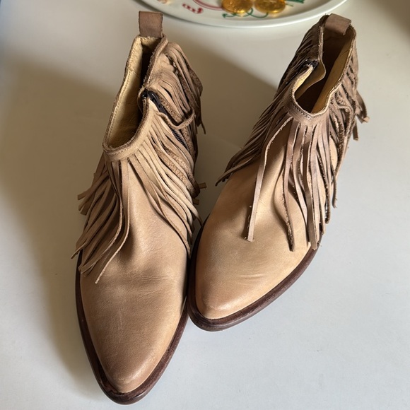 Free People fringe western booties - Picture 2 of 4